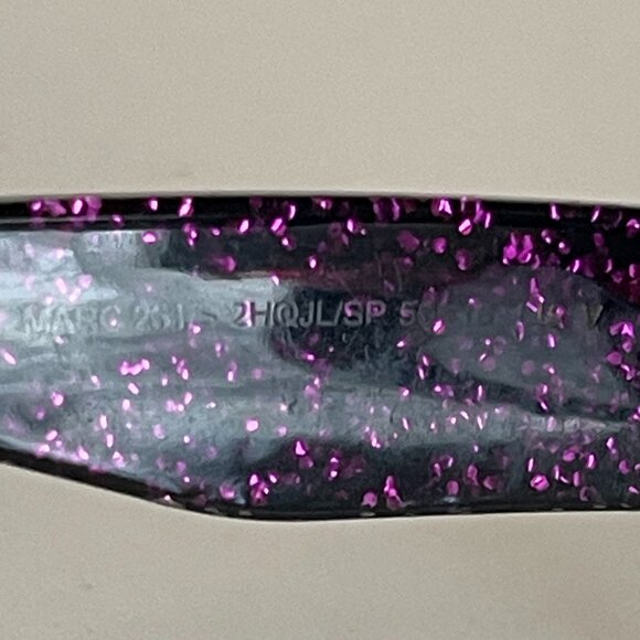 Marc Jacobs MARC 261S Womens Plastic Sunglass 2HQ Black White Havana 56-18 145 - Picture 12 of 12